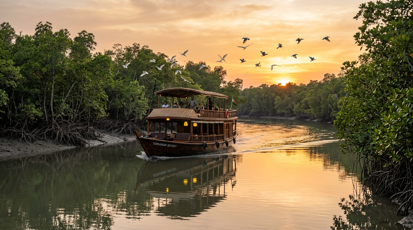 Sundarbans Mangrove Safari Boat Tour